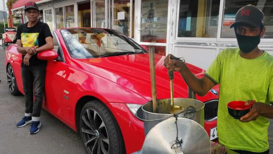 Rony Gangaram à La Louise : son fameux halim à l’agneau et sa BMW décapotable font fureur