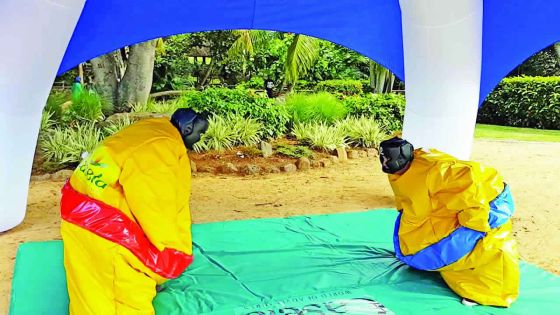 Escapade - Sumo Suit Fight : du nouveau à Casela