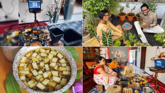 Confinement : la famille Pentayah célèbre l'Ougadi en famille via skype