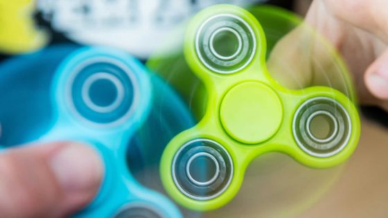 Fidget Spinners : une toupie devenue tendance
