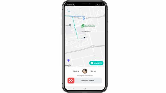 Application mobile : Nuale, application mauricienne de covoiturage