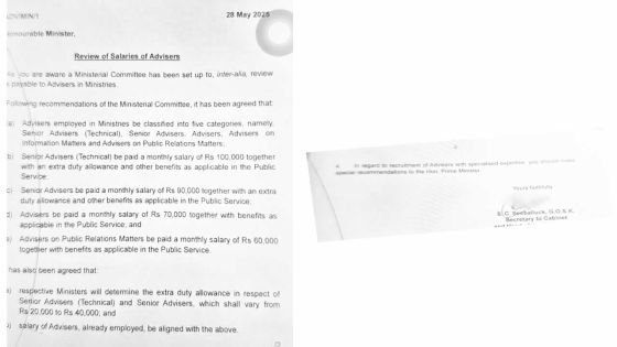 Révision salariale : jusqu’à Rs 140 000 pour les conseillers ministériels