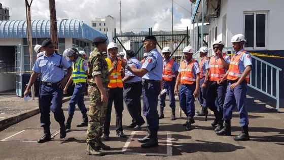 Alerte à la bombe : exercice de simulation au port