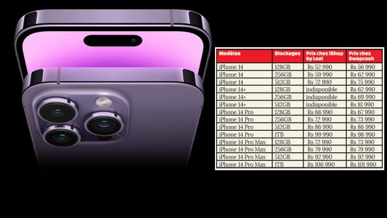Smartphone : l’iPhone 14 disponible en précommande ou à la commande