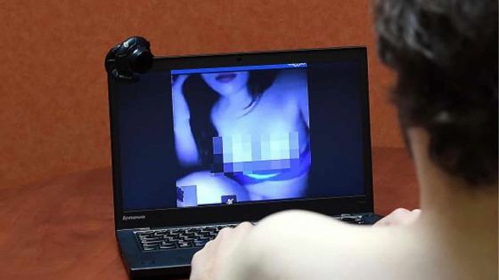 Chantage à la webcam