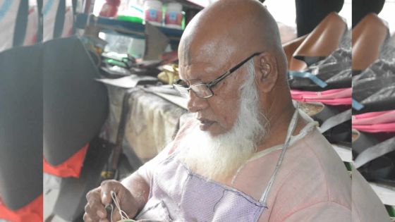 Bashir Jaumoo : pour l’amour de la cordonnerie