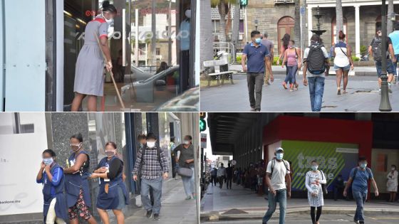 [En images] Confinement, jour 68… dans les rues de Port-Louis ce matin