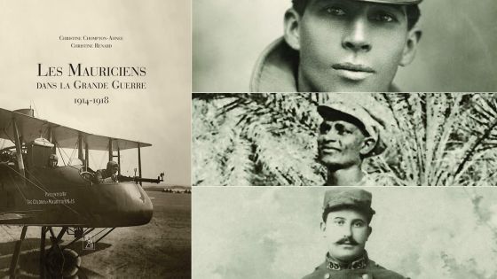 Livre : des Mauriciens aux cotés des ‘Poilus’ dans la Première Guerre mondiale