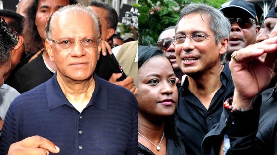 Manifestation : Navin Ramgoolam et Xavier-Luc Duval présents dans la foule, mais pas ensemble