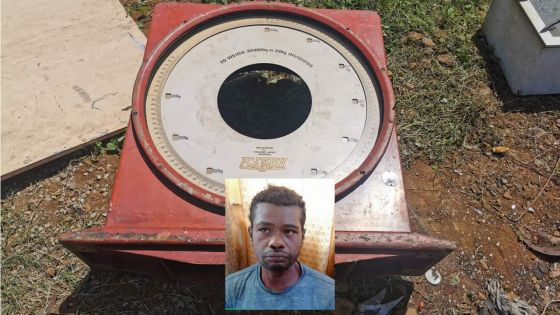 Propriété sucrière de St Antoine : ‘Gro Dereck’ arrêté pour le vol d’une balance