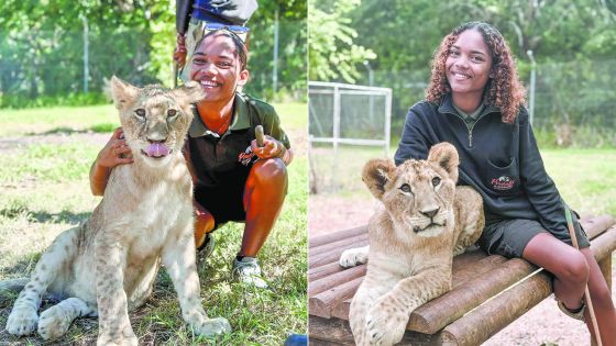 Anaïs et Jolynn, deux femmes au royaume des lionceaux
