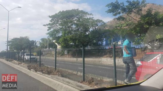 Attention : traverser l'autoroute en slalomant entre les véhicules est un délit