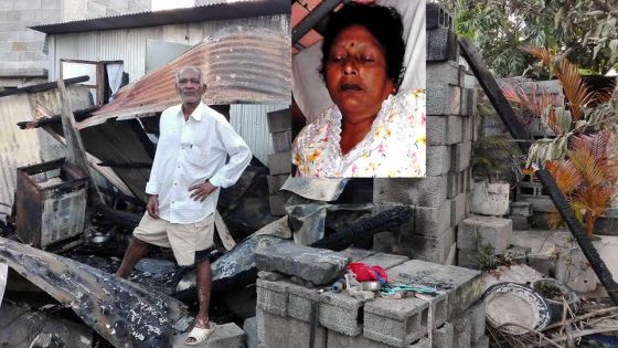 À Barlow : la maison du couple Seebaluck ravagée par le feu