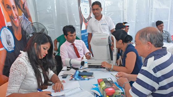 Au Riche-Terre Mall : la NIC poursuit sa campagne #GetHealthy On Route8