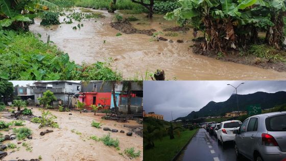 Intempéries : Maurice sous les eaux ce lundi