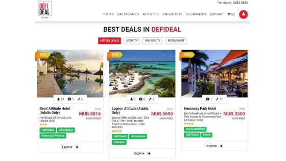 Défi Deal fait peau neuve : un site relooké avec plus de promos sur les loisirs, séjours et bien-être 