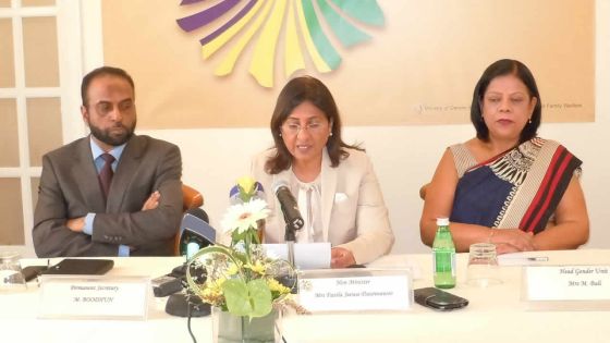 Journée internationale de la Femme : Fazila Jeewa-Daureeawoo souhaite une société plus équitable