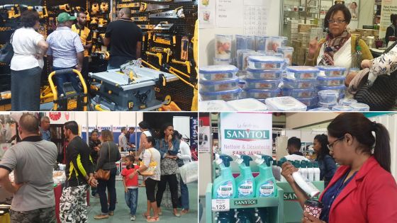 [En images] A Pailles : ouverture du Salon du Déstockage, l'entrée est gratuite