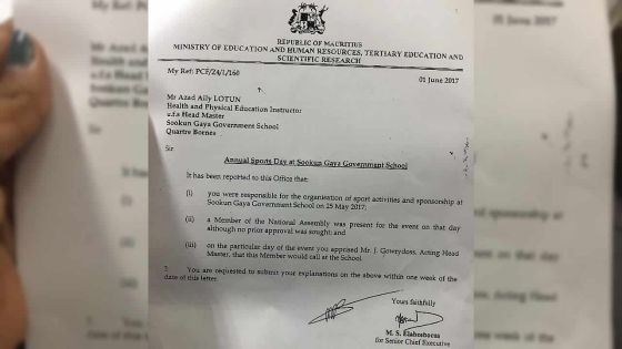 Accusé d’activité politique : un éducateur victime d’un transfert punitif