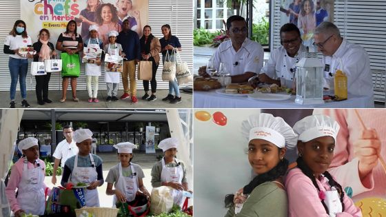 Les petits chefs en herbe : Abichaêl Sardine et Natisha Seethiah en finale