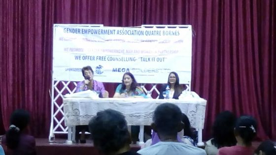 Atelier de travail de la Gender Empowerment Association : encourager les femmes à ne plus subir mais à se ressaisir