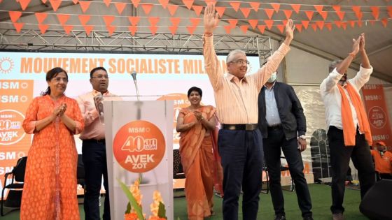 Comité central du MSM : le gouvernement ira jusqu’à la fin de son mandat, maintient Pravind Jugnauth