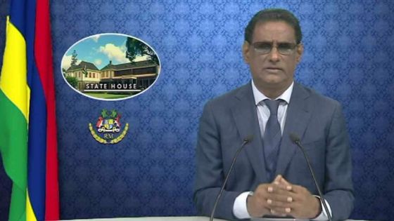 2018 Christmas message : acting President of the Republic appeals youth not to destroy their lives by consuming drugs and alcohol 