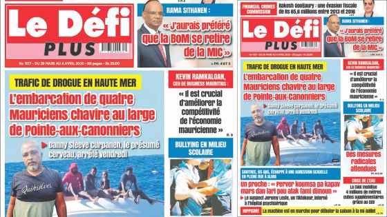 Voici la Une du Défi Plus de ce Samedi 29 Mars 2025