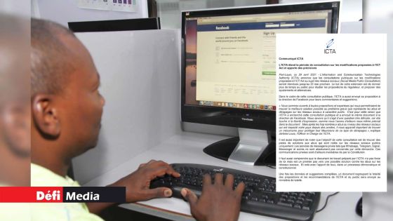 Contrôle des réseaux sociaux : l’Icta donne des détails sur le système proposé