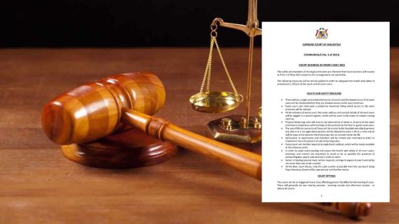 Tribunaux : reprise des travaux le lundi 3 mai 2021