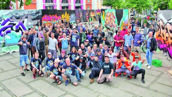 Joshila Dhaby : our Mauritian street artist in Copenhagen