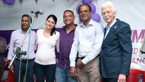 Ajay Gunness présenté comme le no. 2 d’un gouvernement MMM