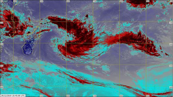 Elle s'appelle Calvinia : la tempête tropicale baptisée