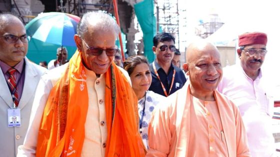 Visite officielle en Inde : le couple Ramgoolam se recueille au Ram Mandir