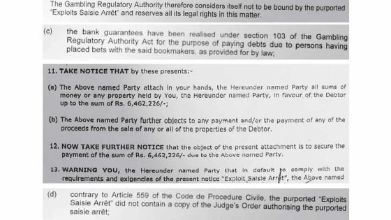 Après une bataille légale entre la GRA et le MTC : le paiement des gains aux parieurs reprend ce mercredi