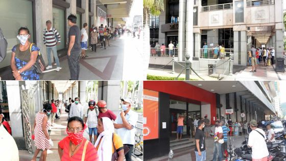 Confinement total : des ATM pris d’assaut ce lundi