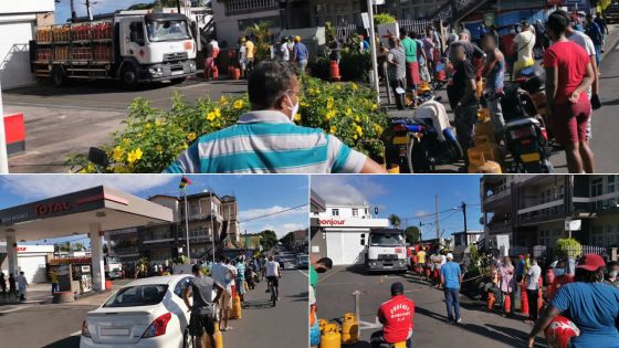 Gaz ménager : toujours cette longue file d'attente malgré l’assurance donnée par le ministre Sawmynaden et Total 