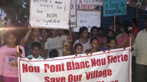 Mobilisation : Pont-Blanc marche contre la drogue
