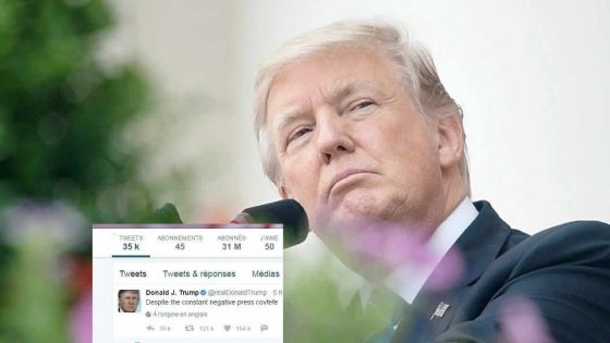 Un tweet énigmatique de Trump crée le buzz