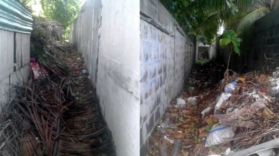 Un accès à la plage publique de Pointe-aux-Canonniers transformé en dépotoir 
