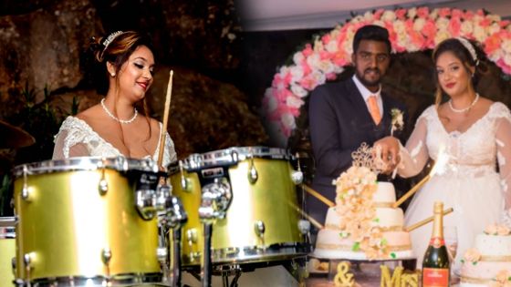 Ça buzz sur Facebook : Neha Richardson ou quand la mariée se met à la batterie