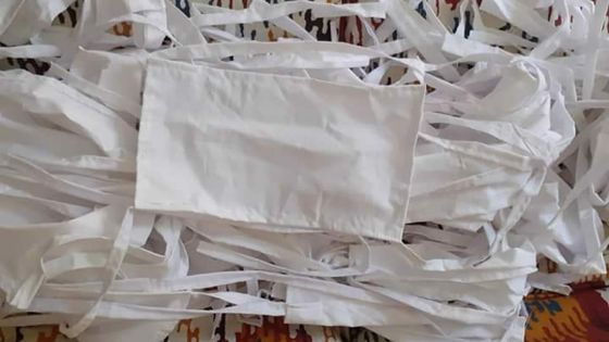 65 000 masques produits localement disponibles sur le marché