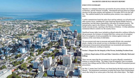 Rapport sur les droits humains : Maurice une nouvelle fois égratigné par le département d’État américain