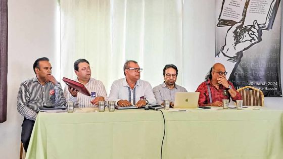 Conférence organisée par Rezistans ek Alternativ : plaidoyer pour décoloniser et mauricianiser la Constitution
