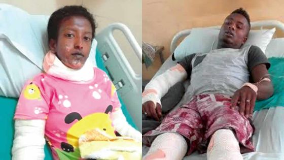 À Anse-Jonchée: un couple pris au piège dans l’incendie de sa maison