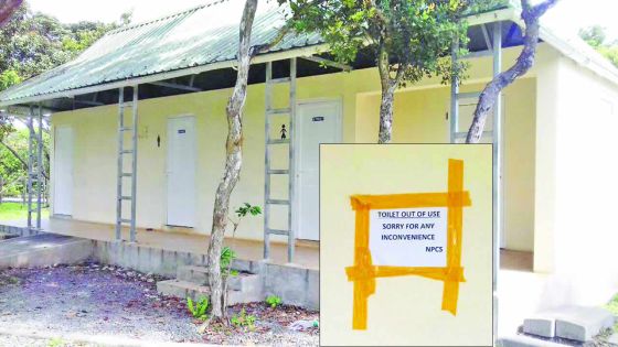 Gorges View Point : toilettes publiques fermées depuis un mois