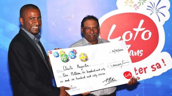 Loto : un gagnant du jackpot à Rodrigues après trois ans