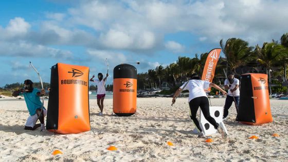 Bowfighters : jeu de paintball au tir à l’arc