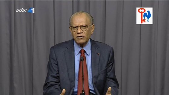 Political Broadcasts : «Mo fer ou konfians ou kapav fer mwa konfians», dit Ramgoolam 