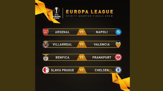 Ligue Europa: Naples-Arsenal à l'affiche, tirage clément pour Chelsea